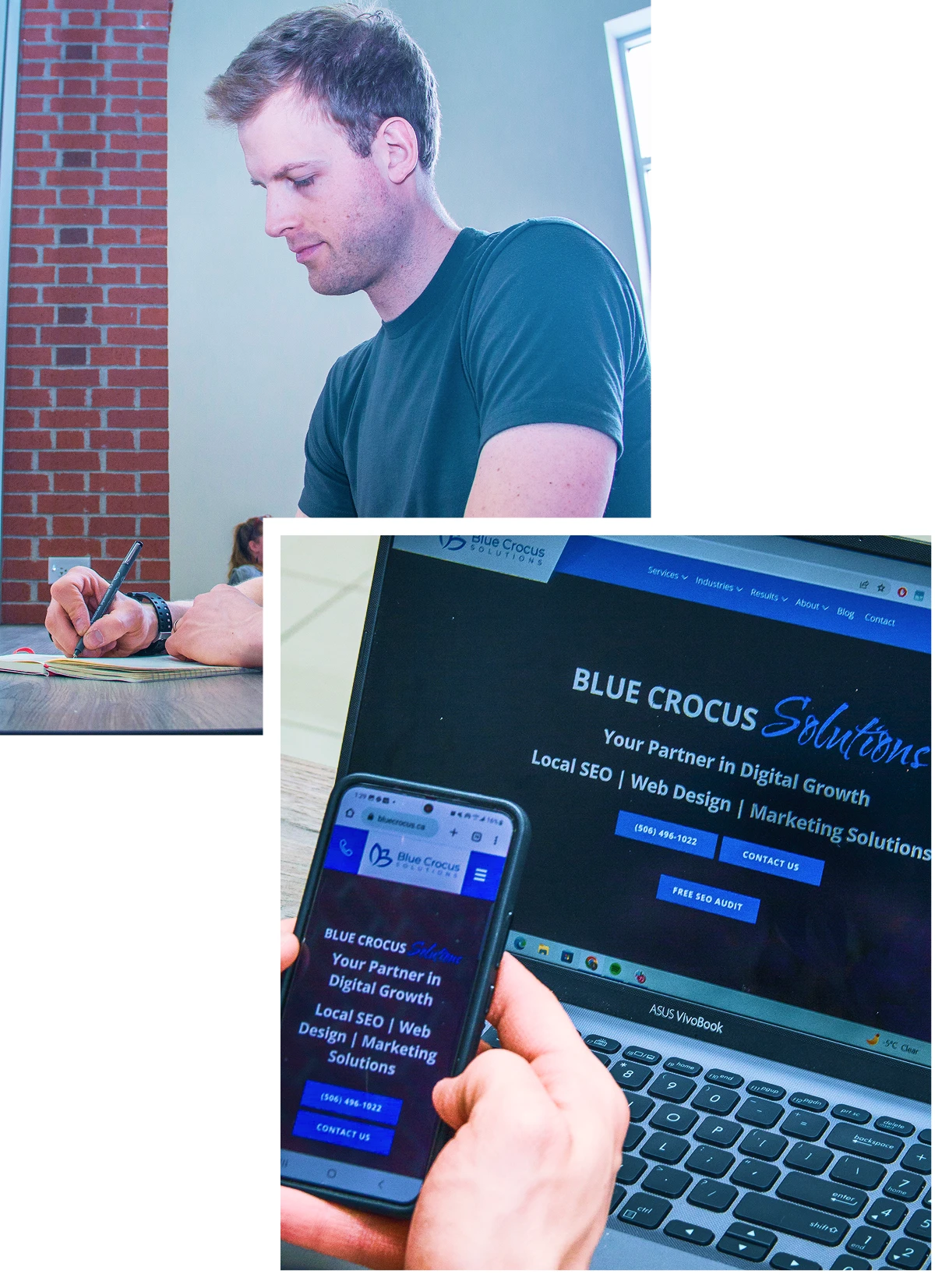 Lewis Vandervalk entre background