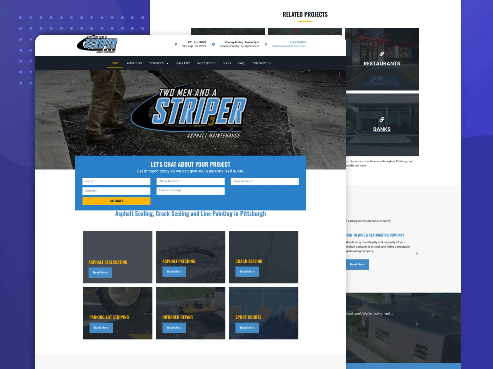 Two Men and a Striper