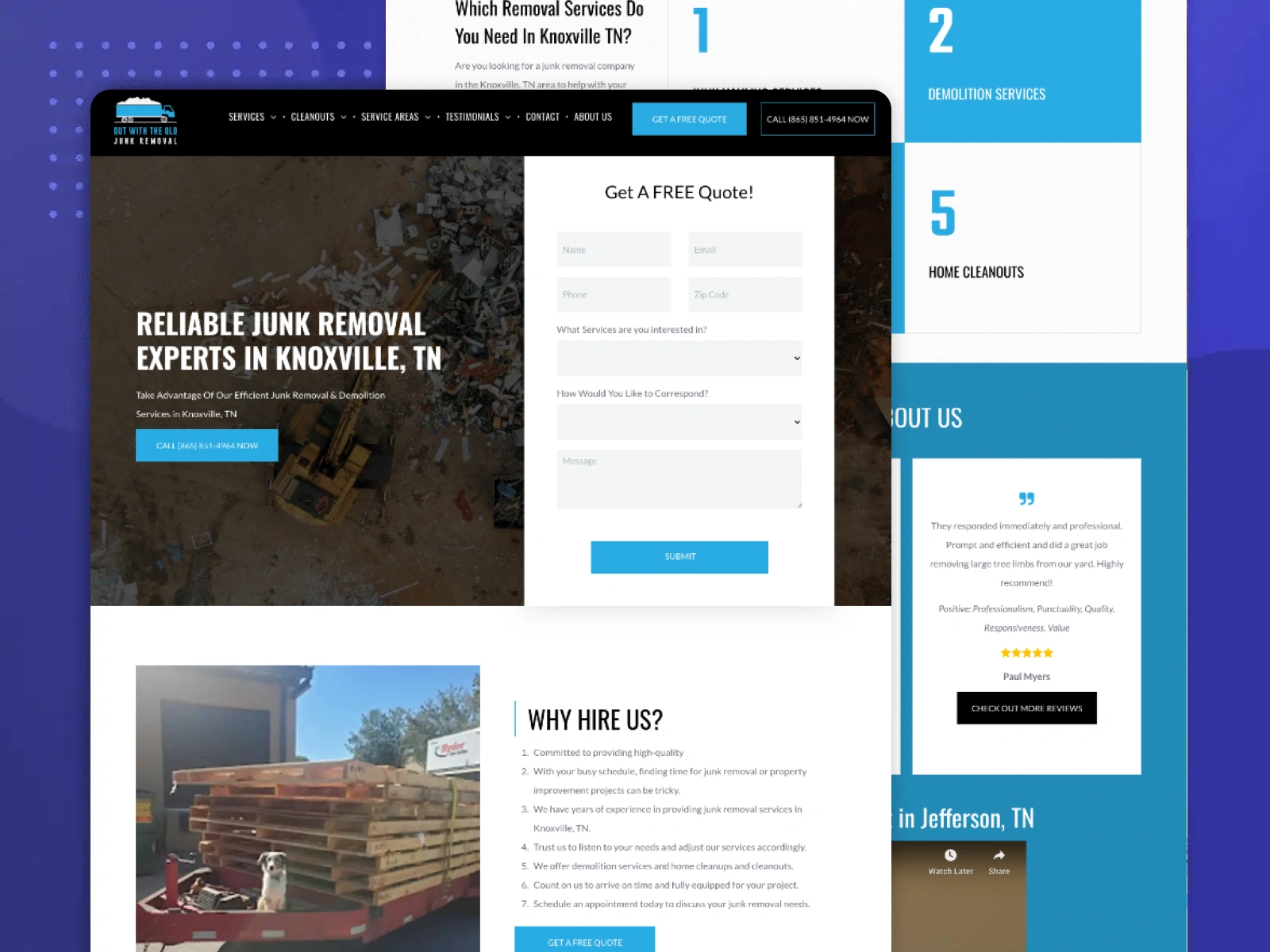 Out With The Old Junk Removal